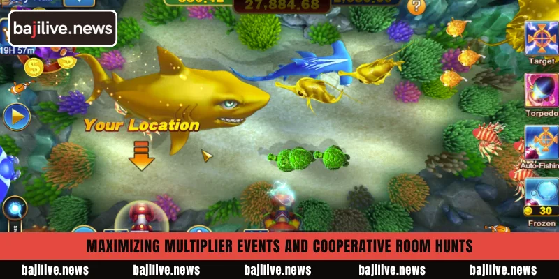 Elite Fishing Arcade Strategy to dominate big bosses 6 Maximizing multiplier events and cooperative room hunts