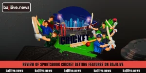 Review of Sportsbook Cricket Betting features on BajiLive