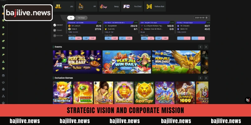 About BajiLive 4 Strategic vision and corporate mission