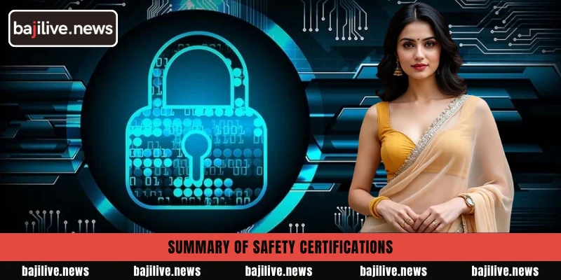 Summary of safety certifications